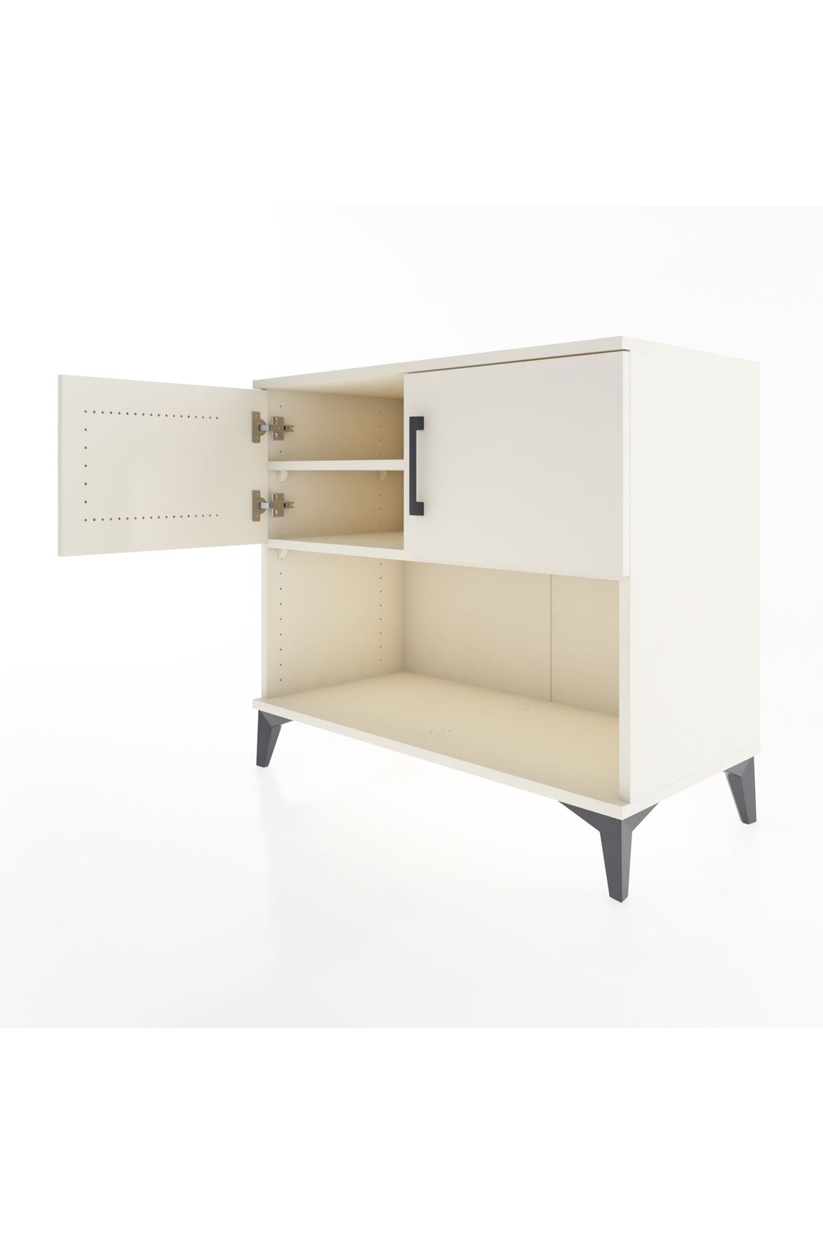 Hyperion Şifonyer 2 Raflı 2 Kapaklı 88x44x80 - S36M029V1B