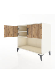 Hyperion Şifonyer 2 Raflı 2 Kapaklı 88x44x80 - S36M029V3B