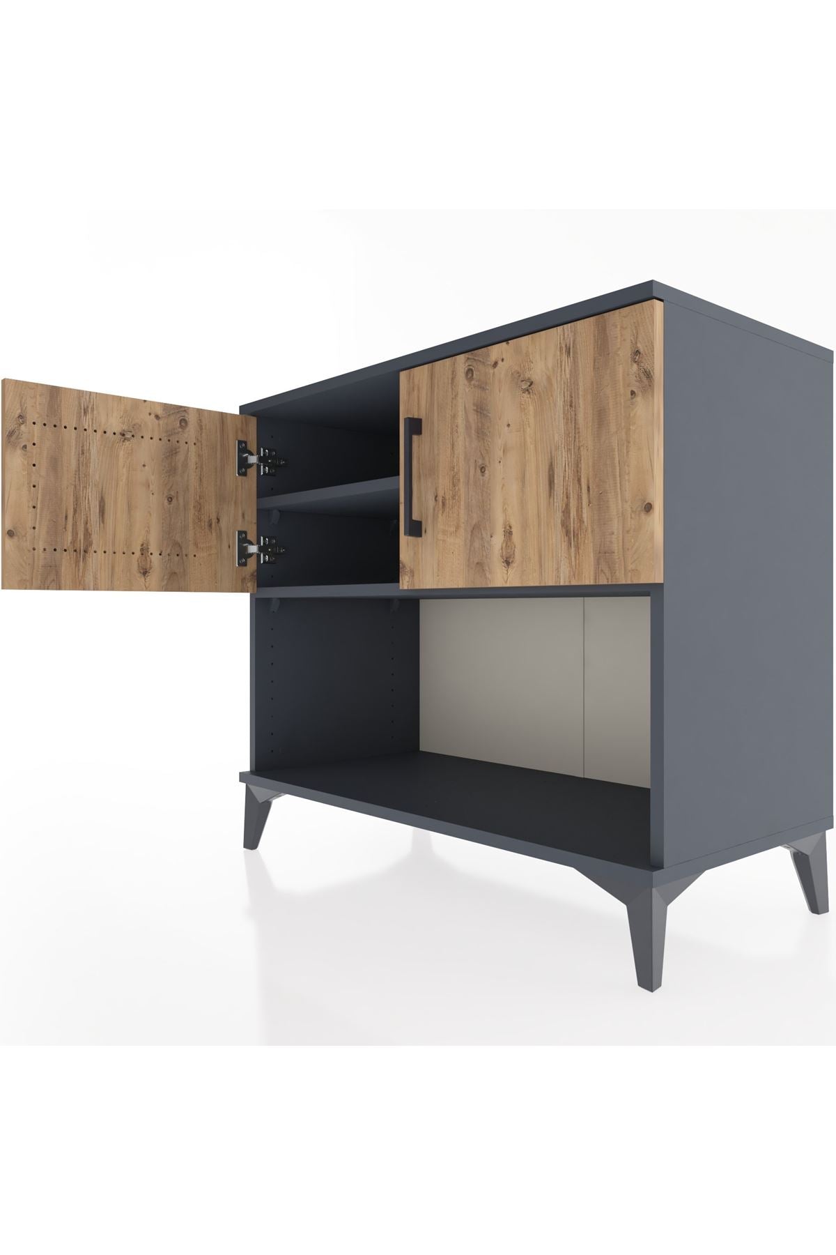 Hyperion Şifonyer 2 Raflı 2 Kapaklı 88x44x80 - S36M029V6B