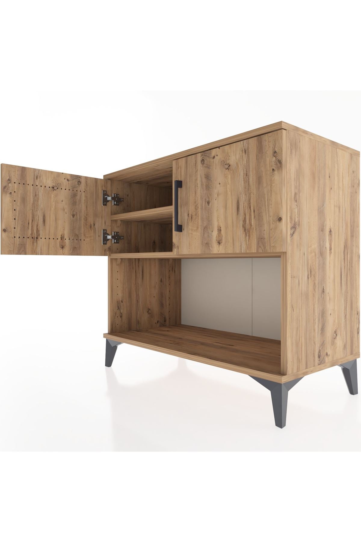 Hyperion Şifonyer 2 Raflı 2 Kapaklı 88x44x80 - S36M029V9B