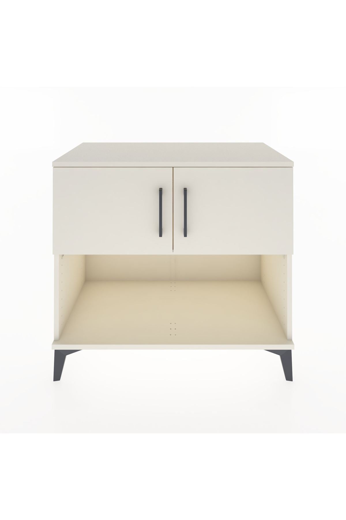 Hyperion Şifonyer Tek Raflı 2 Kapaklı 88x44x80 - S36M030V1B