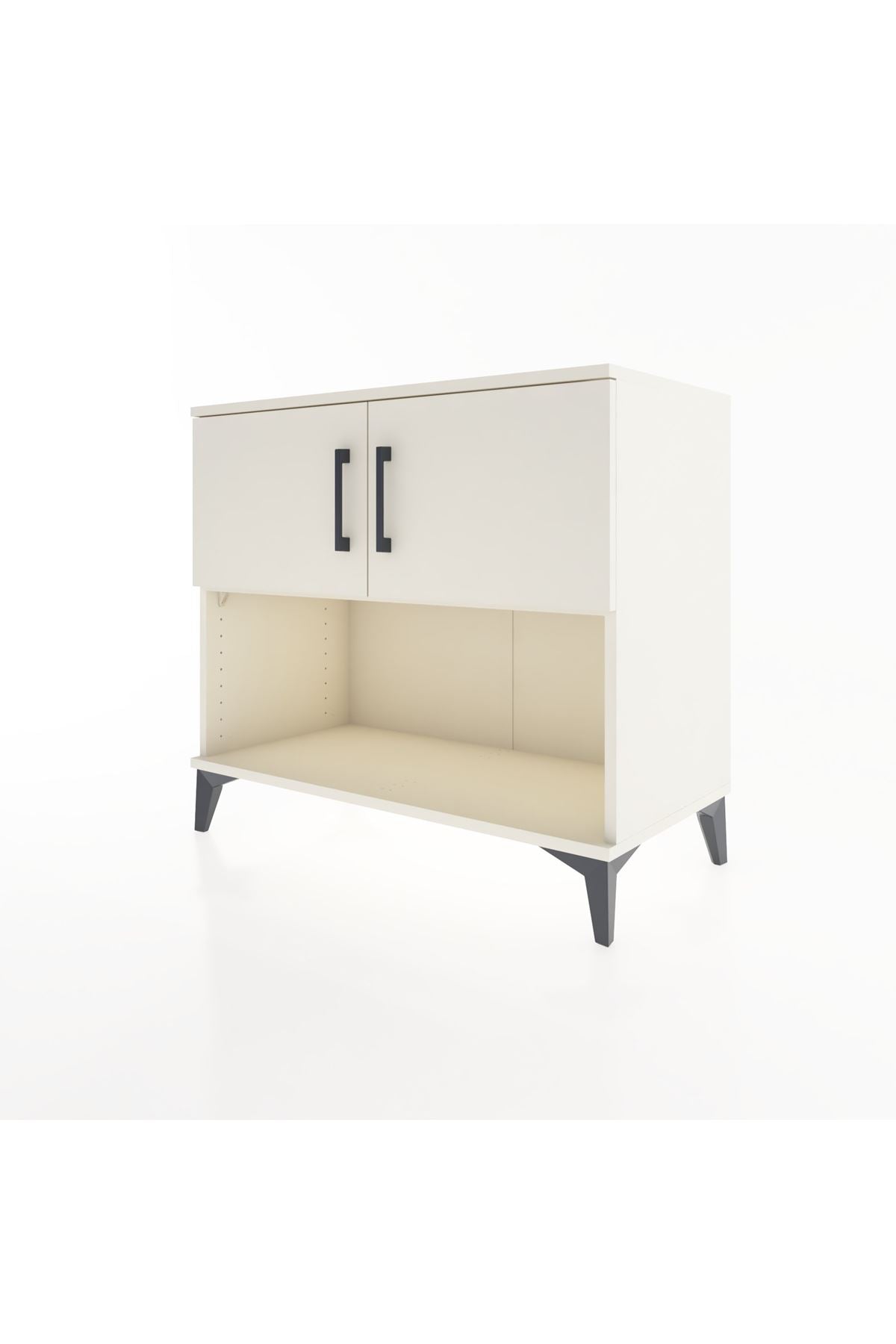 Hyperion Şifonyer Tek Raflı 2 Kapaklı 88x44x80 - S36M030V1B
