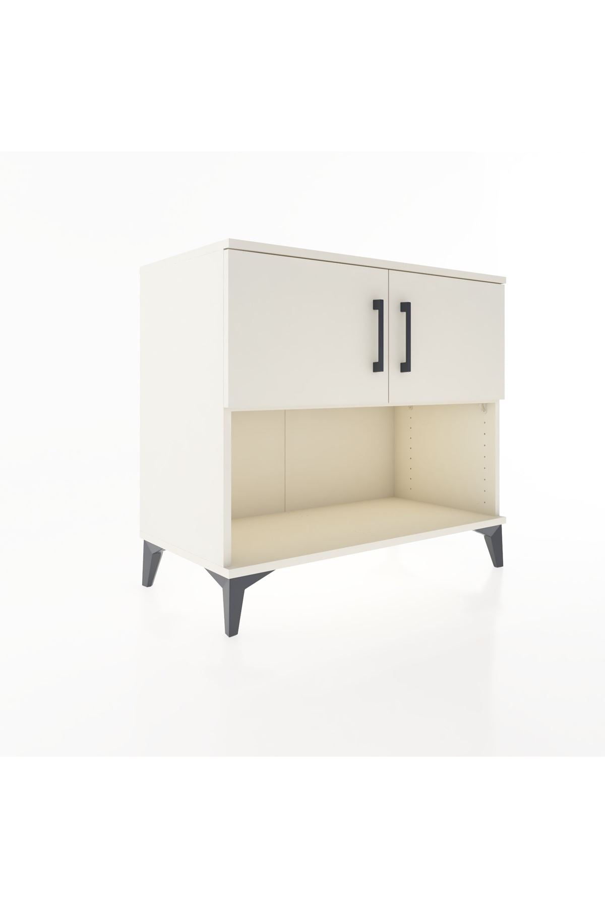 Hyperion Şifonyer Tek Raflı 2 Kapaklı 88x44x80 - S36M030V1B