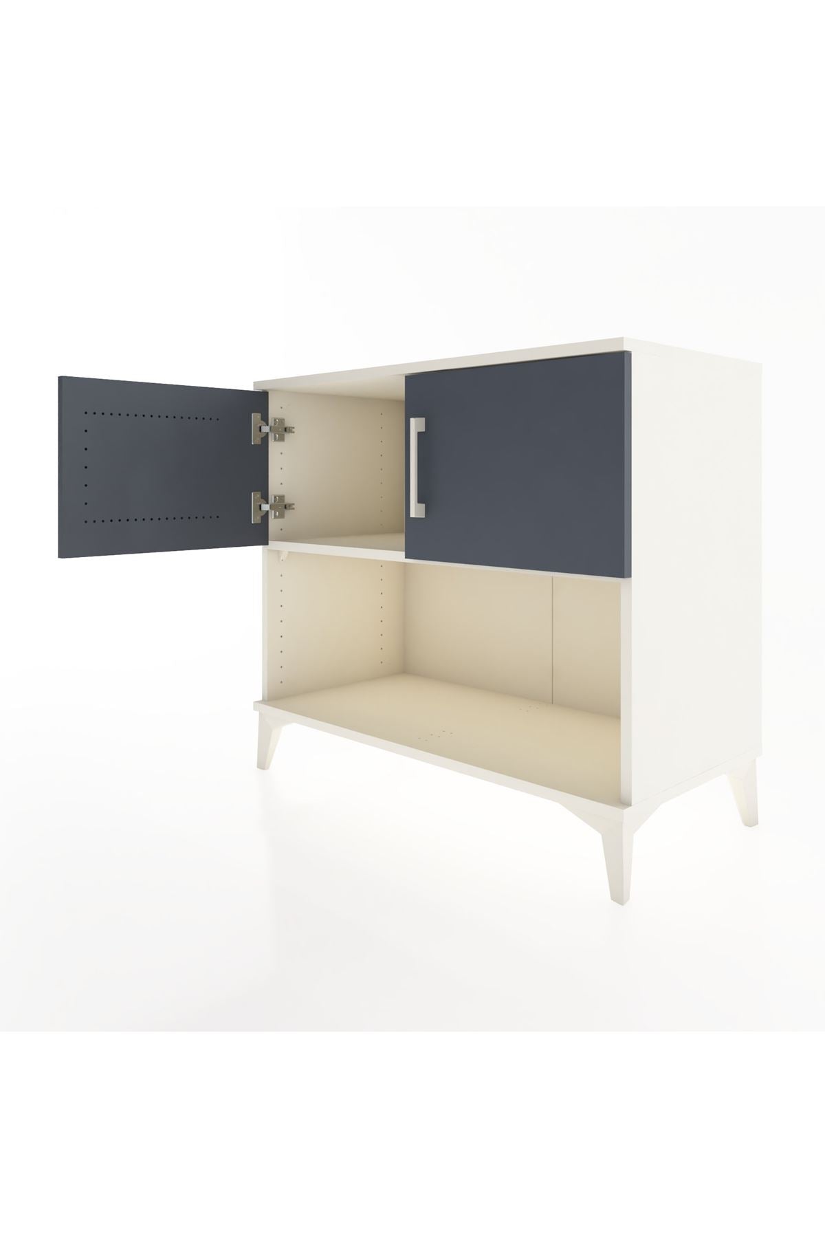 Hyperion Şifonyer Tek Raflı 2 Kapaklı 88x44x80 - S36M030V2B