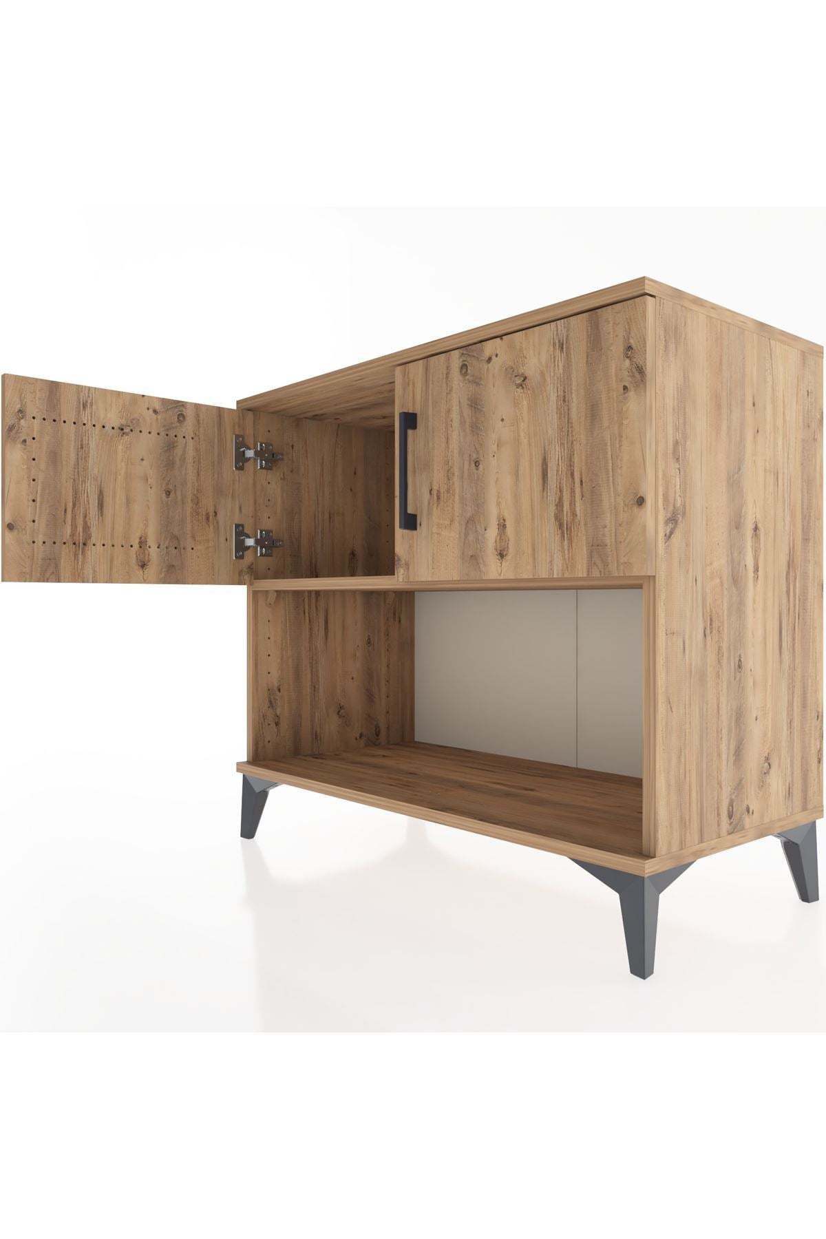 Hyperion Şifonyer Tek Raflı 2 Kapaklı 88x44x80 - S36M030V9B