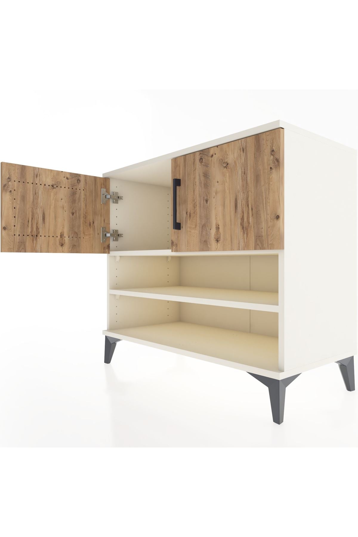Hyperion Şifonyer 2 Raflı 2 Kapaklı 88x44x80 - S36M032V3B
