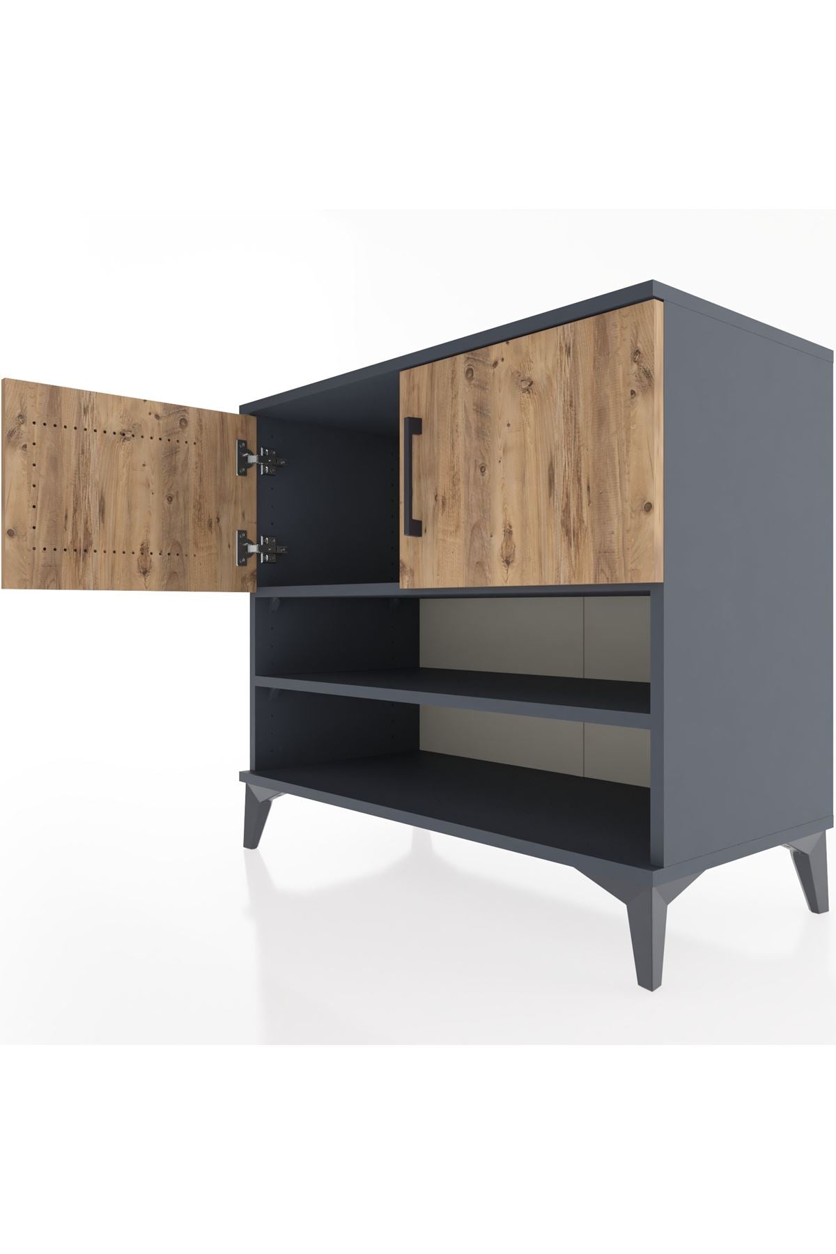 Hyperion Şifonyer 2 Raflı 2 Kapaklı 88x44x80 - S36M032V6B