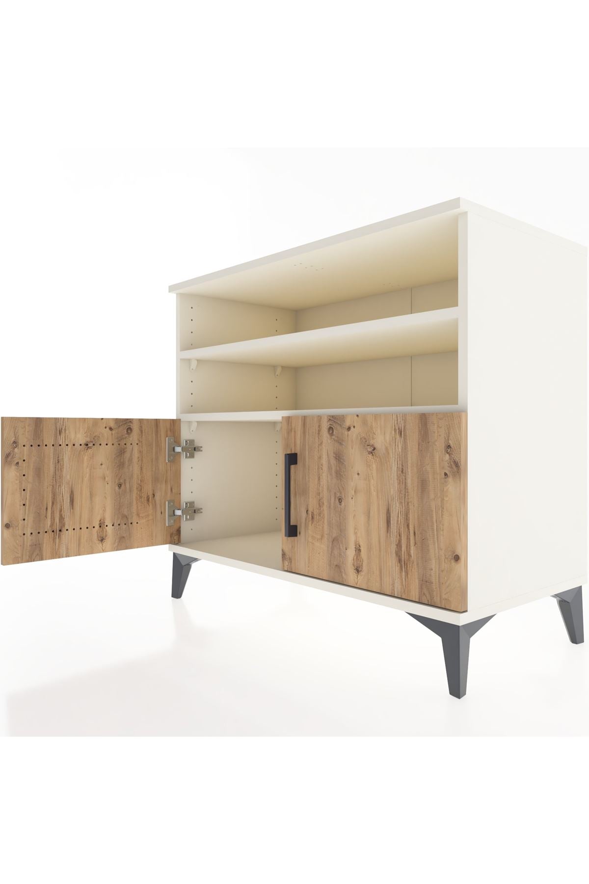 Hyperion Şifonyer 2 Raflı 2 Kapaklı 88x44x80 - S36M034V3B