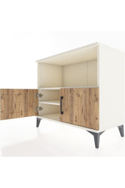 Hyperion Şifonyer 2 Raflı 2 Kapaklı 88x44x80 - S36M035V3B