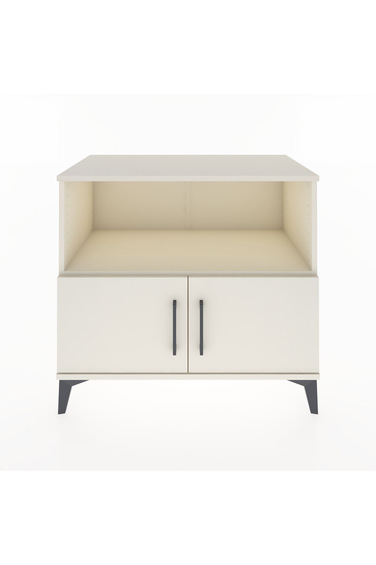 Hyperion Şifonyer Tek Raflı 2 Kapaklı 88x44x80 - S36M036V1B
