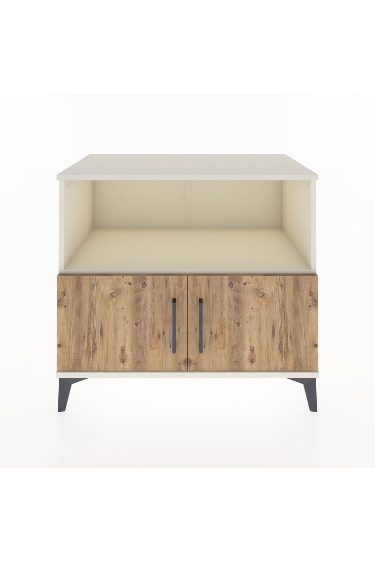 Hyperion Şifonyer Tek Raflı 2 Kapaklı 88x44x80 - S36M036V3B
