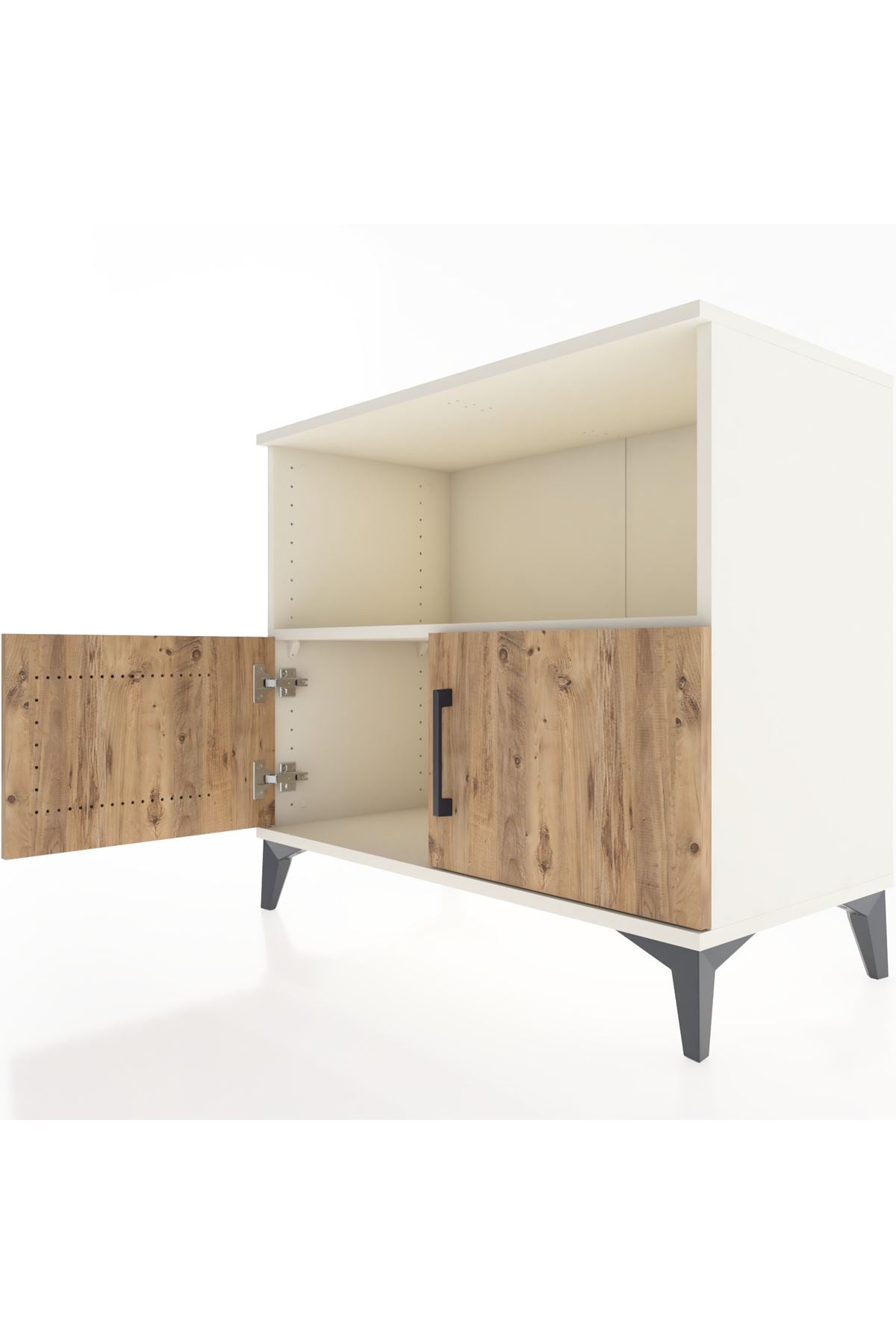 Hyperion Şifonyer Tek Raflı 2 Kapaklı 88x44x80 - S36M036V3B