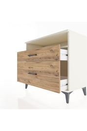 Hyperion Şifonyer Tek Raflı 2 Çekmeceli 88x44x80 - S36M039V3B