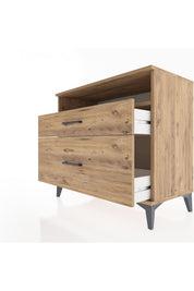 Hyperion Şifonyer Tek Raflı 2 Çekmeceli 88x44x80 - S36M039V9B