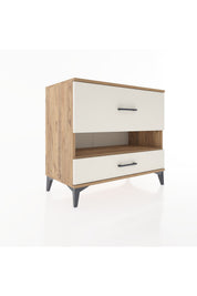 Hyperion Şifonyer Tek Raflı 2 Çekmeceli 88x44x80 - S36M042V7B