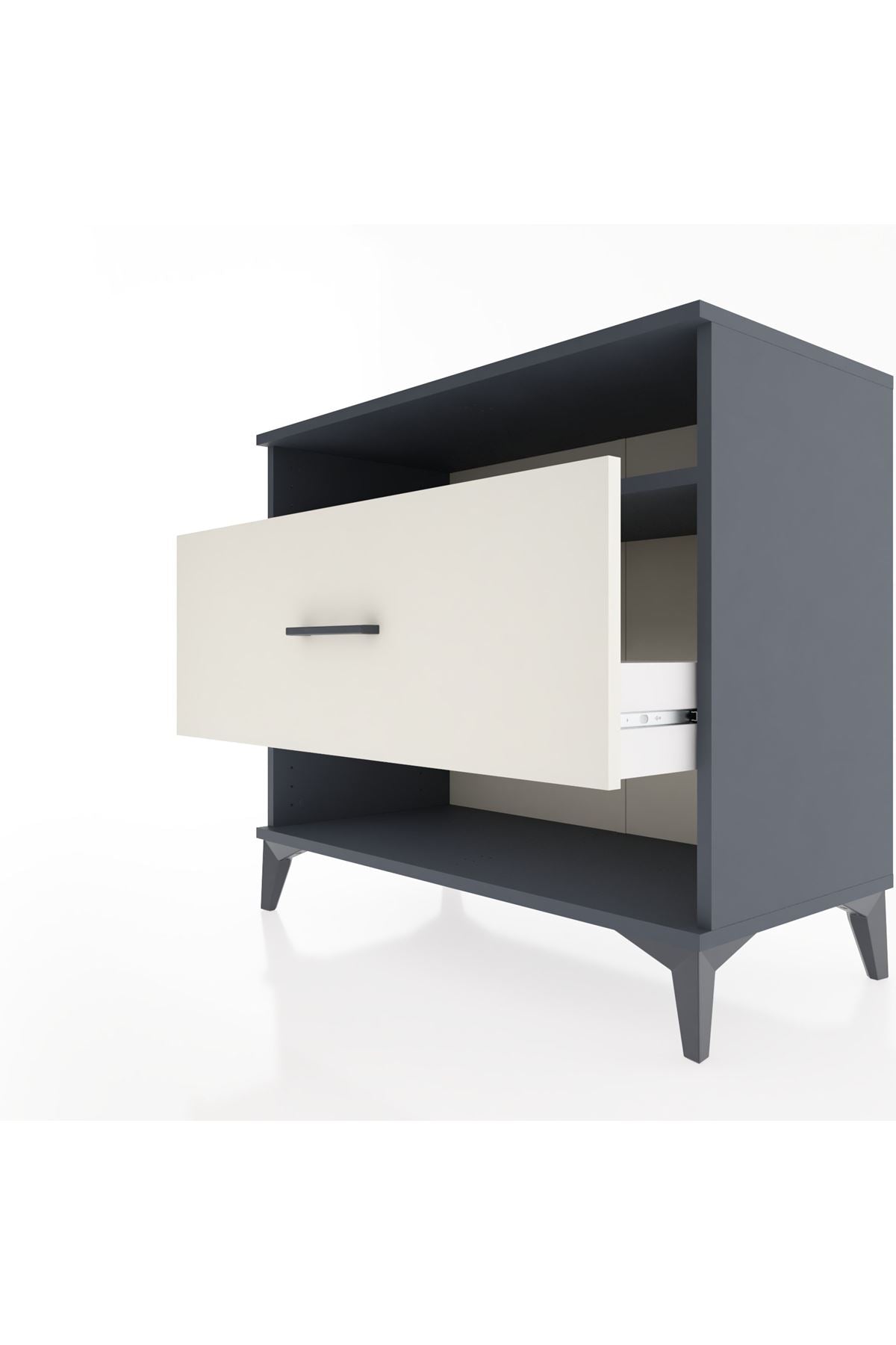 Hyperion Şifonyer Tek Raflı Tek Çekmeceli 88x44x80 - S36M047V4B