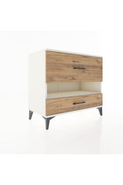 Hyperion Şifonyer Tek Raflı 2 Çekmeceli 88x44x80 - S36M049V3B