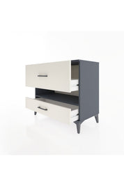 Hyperion Şifonyer Tek Raflı 2 Çekmeceli 88x44x80 - S36M049V4B
