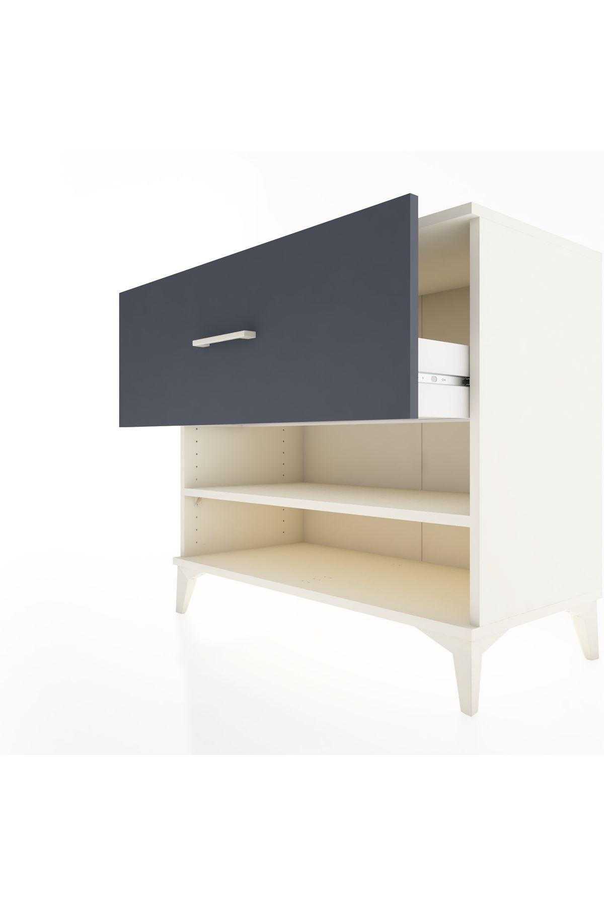 Hyperion Şifonyer Tek Raflı Tek Çekmeceli 88x44x80 - S36M050V2B