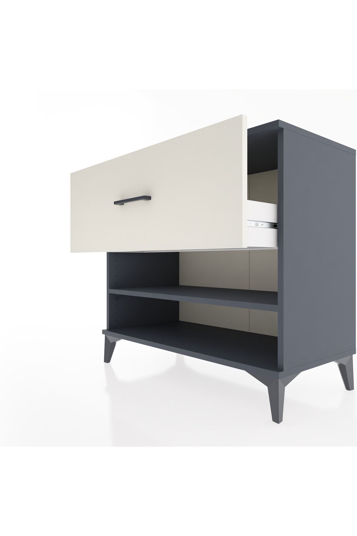 Hyperion Şifonyer Tek Raflı Tek Çekmeceli 88x44x80 - S36M050V4B
