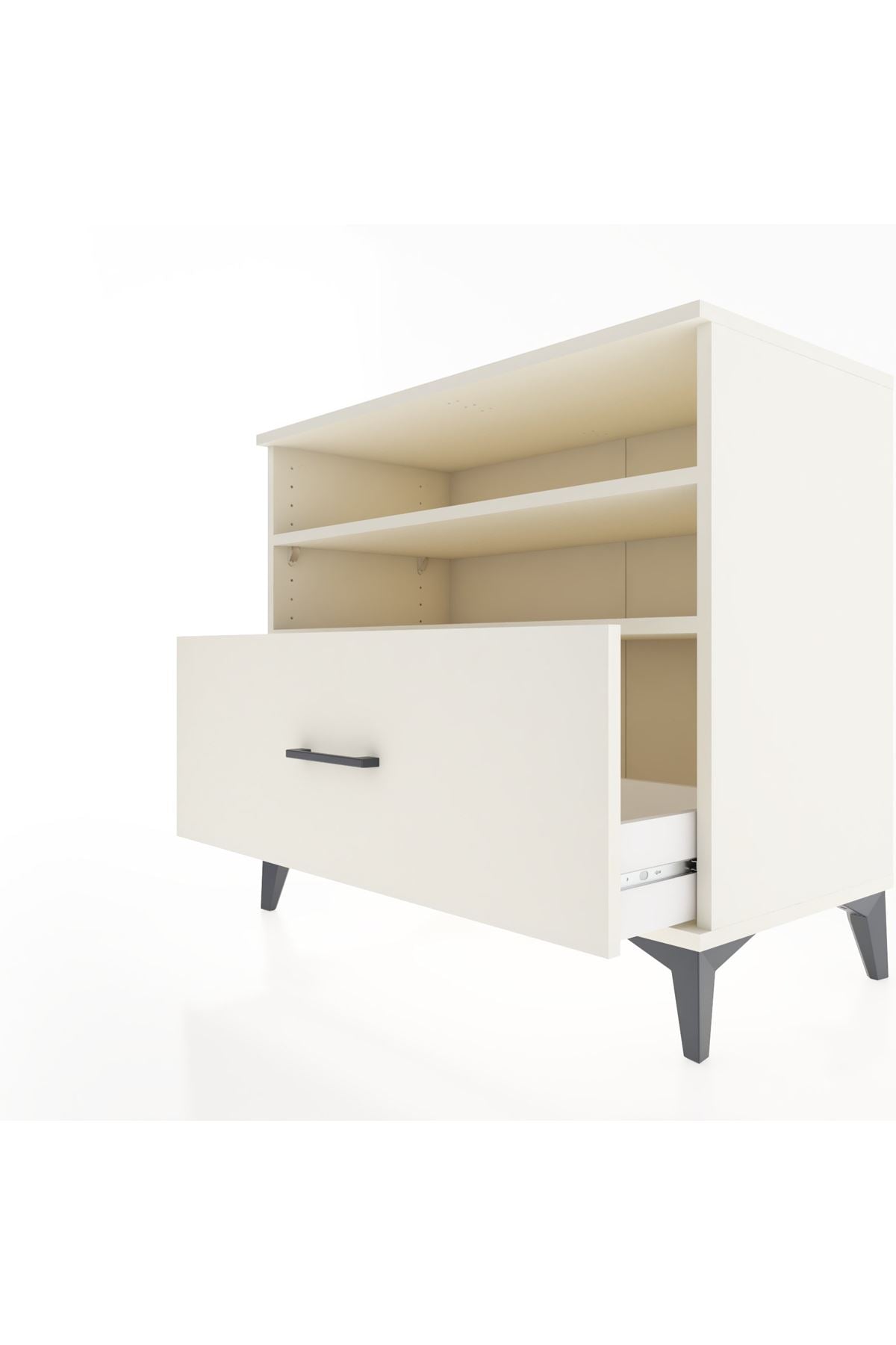 Hyperion Şifonyer 2 Raflı Tek Çekmeceli 88x44x80 - S36M052V1B