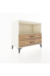 Hyperion Şifonyer Tek Raflı 2 Çekmeceli 88x44x80 - S36M059V3B