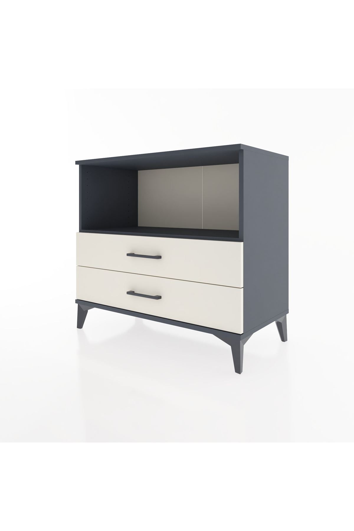 Hyperion Şifonyer Tek Raflı 2 Çekmeceli 88x44x80 - S36M059V4B