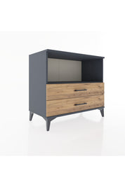 Hyperion Şifonyer Tek Raflı 2 Çekmeceli 88x44x80 - S36M059V6B
