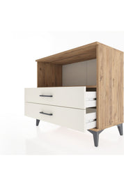 Hyperion Şifonyer Tek Raflı 2 Çekmeceli 88x44x80 - S36M059V7B