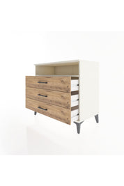 Hyperion Şifonyer Tek Raflı 3 Çekmeceli 88x44x80 - S36M060V3B