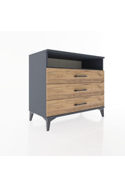 Hyperion Şifonyer Tek Raflı 3 Çekmeceli 88x44x80 - S36M060V6B