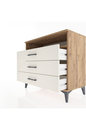 Hyperion Şifonyer Tek Raflı 3 Çekmeceli 88x44x80 - S36M060V7B