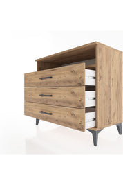 Hyperion Şifonyer Tek Raflı 3 Çekmeceli 88x44x80 - S36M060V9B