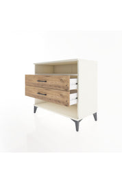 Hyperion Şifonyer Tek Raflı 2 Çekmeceli 88x44x80 - S36M061V3B