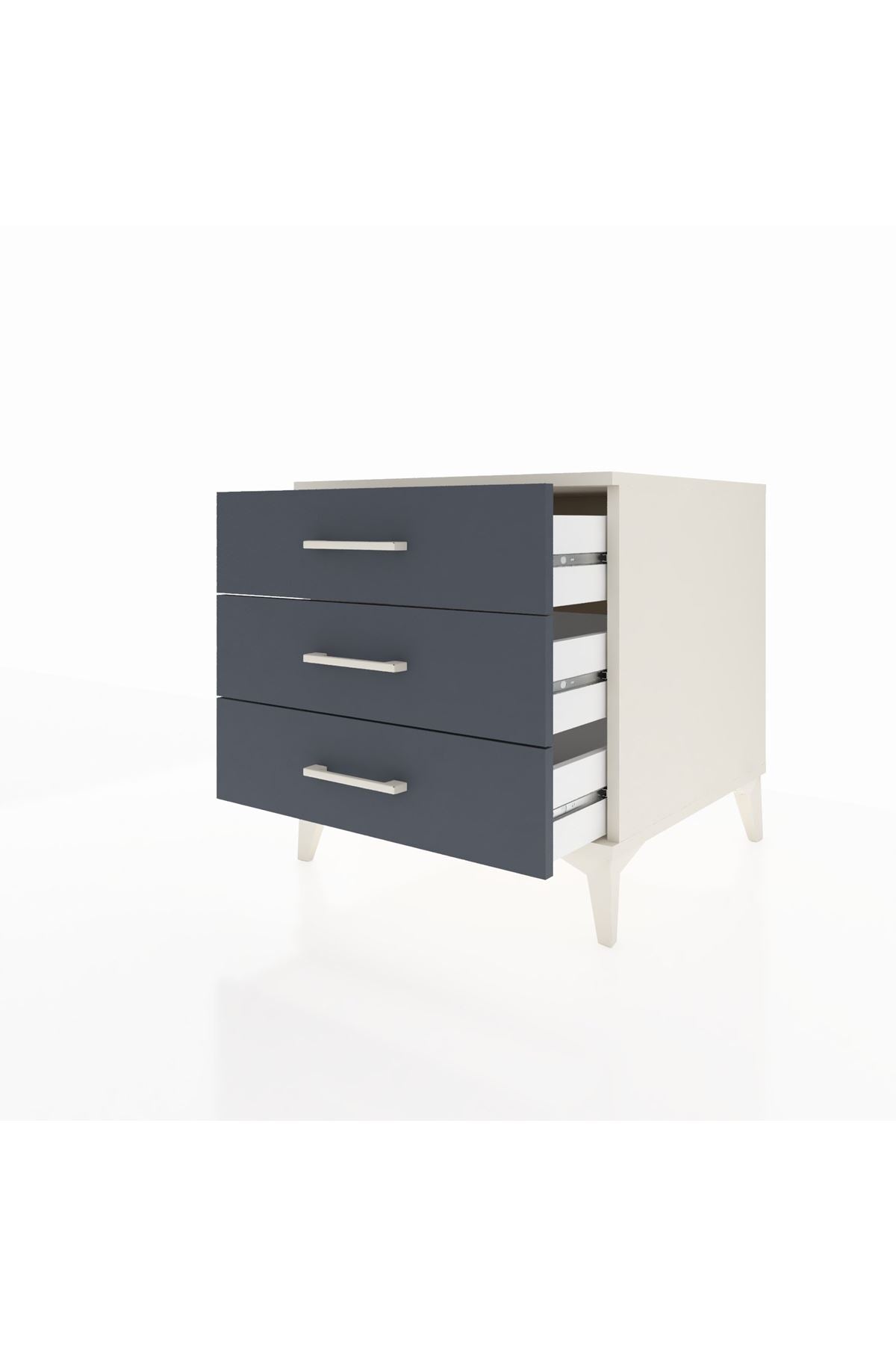 Kronos Komodin 3 Çekmeceli 60x59x64 - S78M001V2C