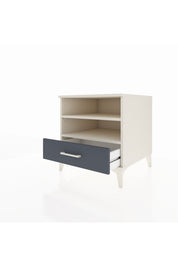 Kronos Komodin 2 Raflı Tek Çekmeceli 60x59x64 - S78M004V2C
