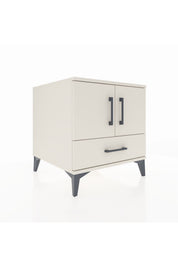 Kronos Komodin 2 Raflı Tek Çekmeceli 2 Kapaklı 60x59x64 - S78M007V1C