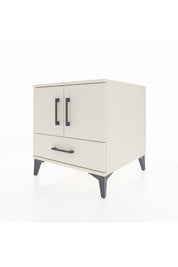 Kronos Komodin 2 Raflı Tek Çekmeceli 2 Kapaklı 60x59x64 - S78M007V1C