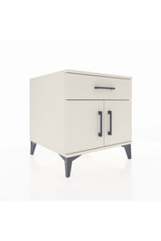 Kronos Komodin Tek Raflı Tek Çekmeceli 2 Kapaklı 60x59x64 - S78M008V1C