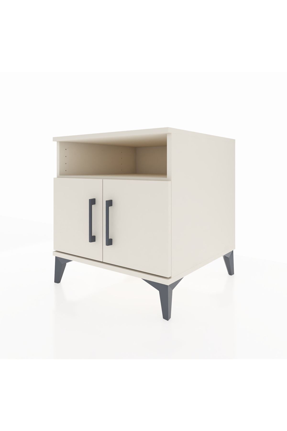 Kronos Komodin 2 Raflı 2 Kapaklı 60x59x64 - S78M009V1C