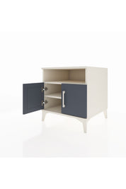 Kronos Komodin 2 Raflı 2 Kapaklı 60x59x64 - S78M009V2C