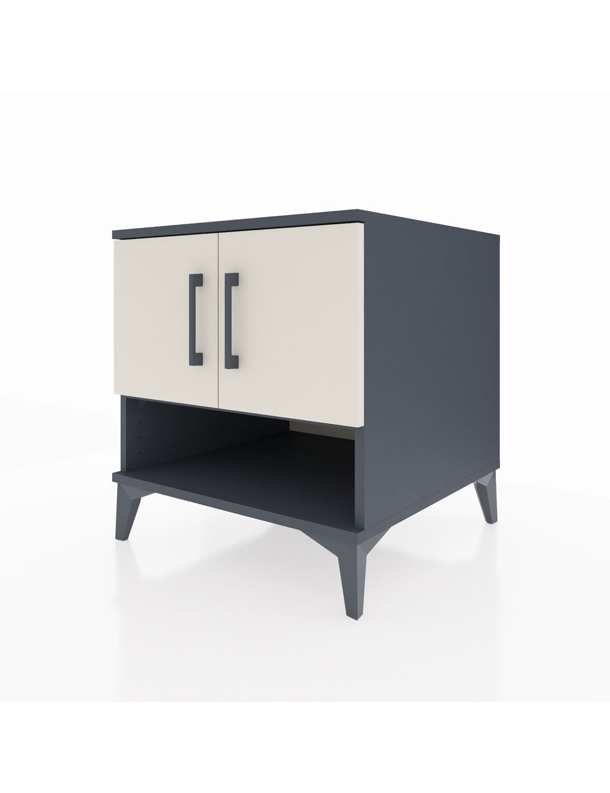 Kronos Komodin 2 Raflı 2 Kapaklı 60x59x64 - S78M010V4C
