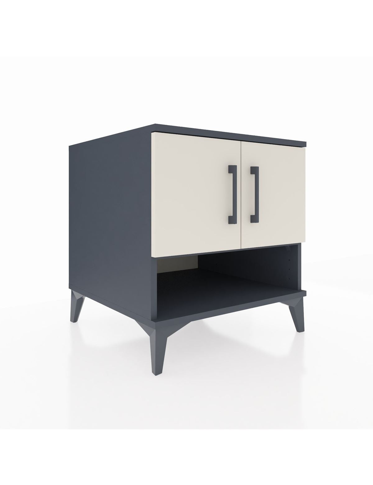 Kronos Komodin 2 Raflı 2 Kapaklı 60x59x64 - S78M010V4C