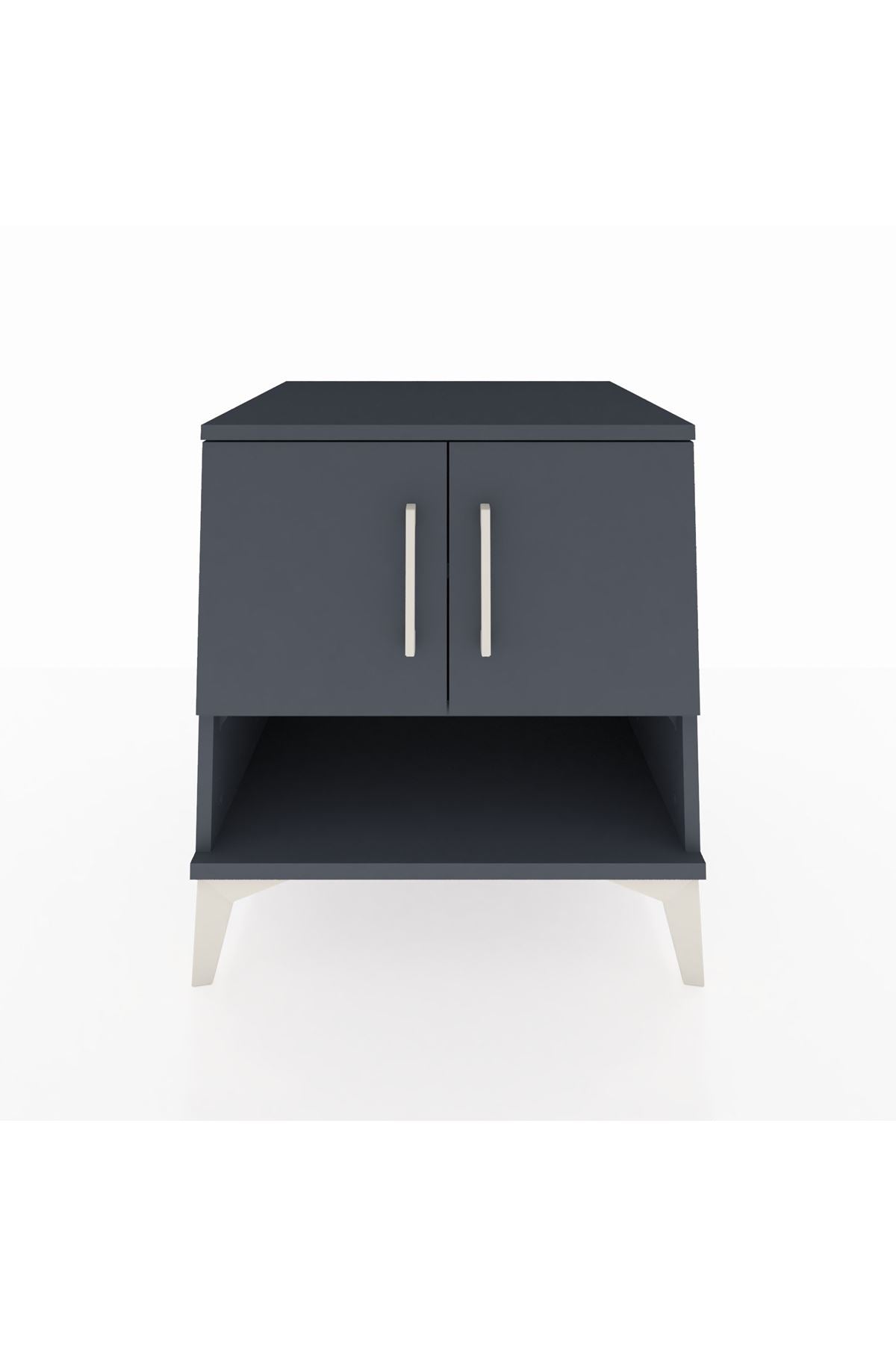 Kronos Komodin 2 Raflı 2 Kapaklı 60x59x64 - S78M010V5C