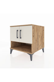 Kronos Komodin 2 Raflı 2 Kapaklı 60x59x64 - S78M010V7C