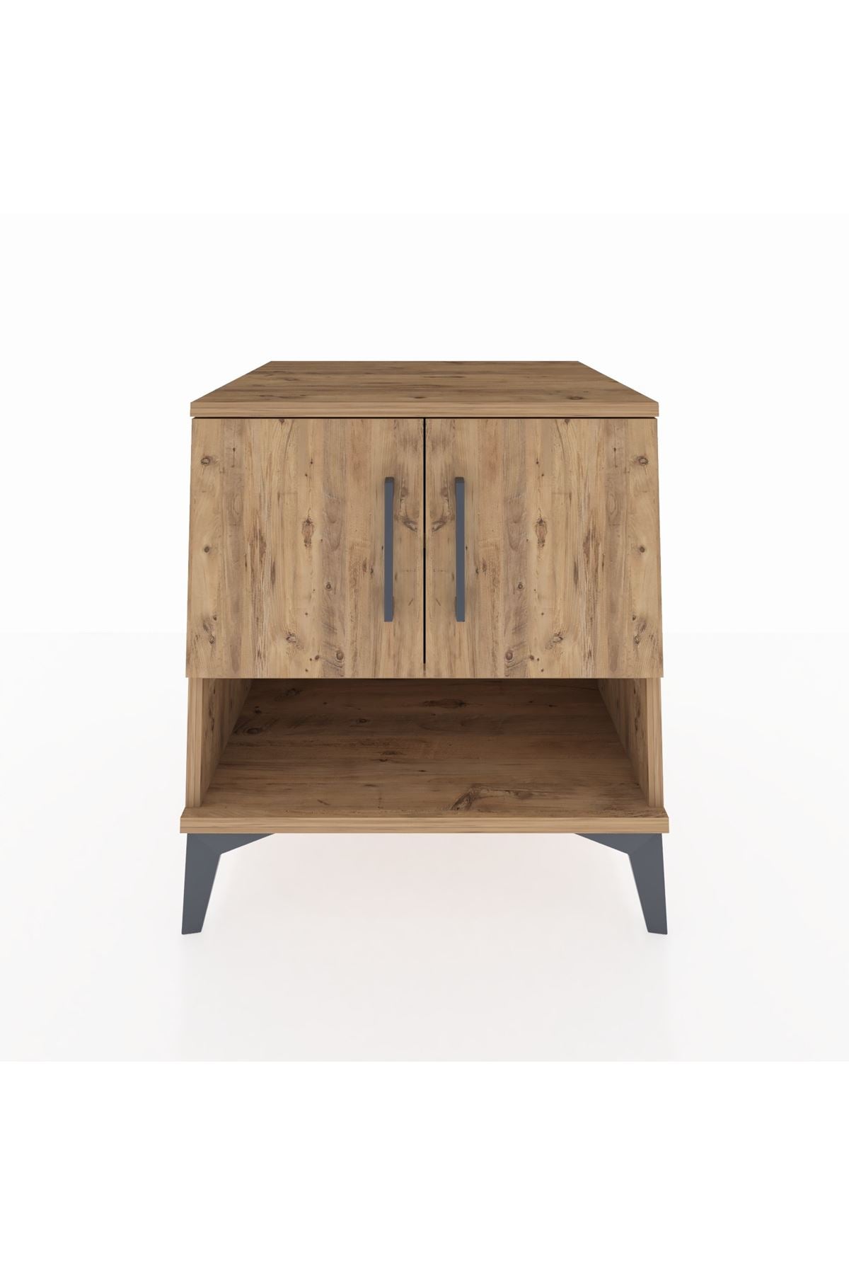Kronos Komodin 2 Raflı 2 Kapaklı 60x59x64 - S78M010V9C