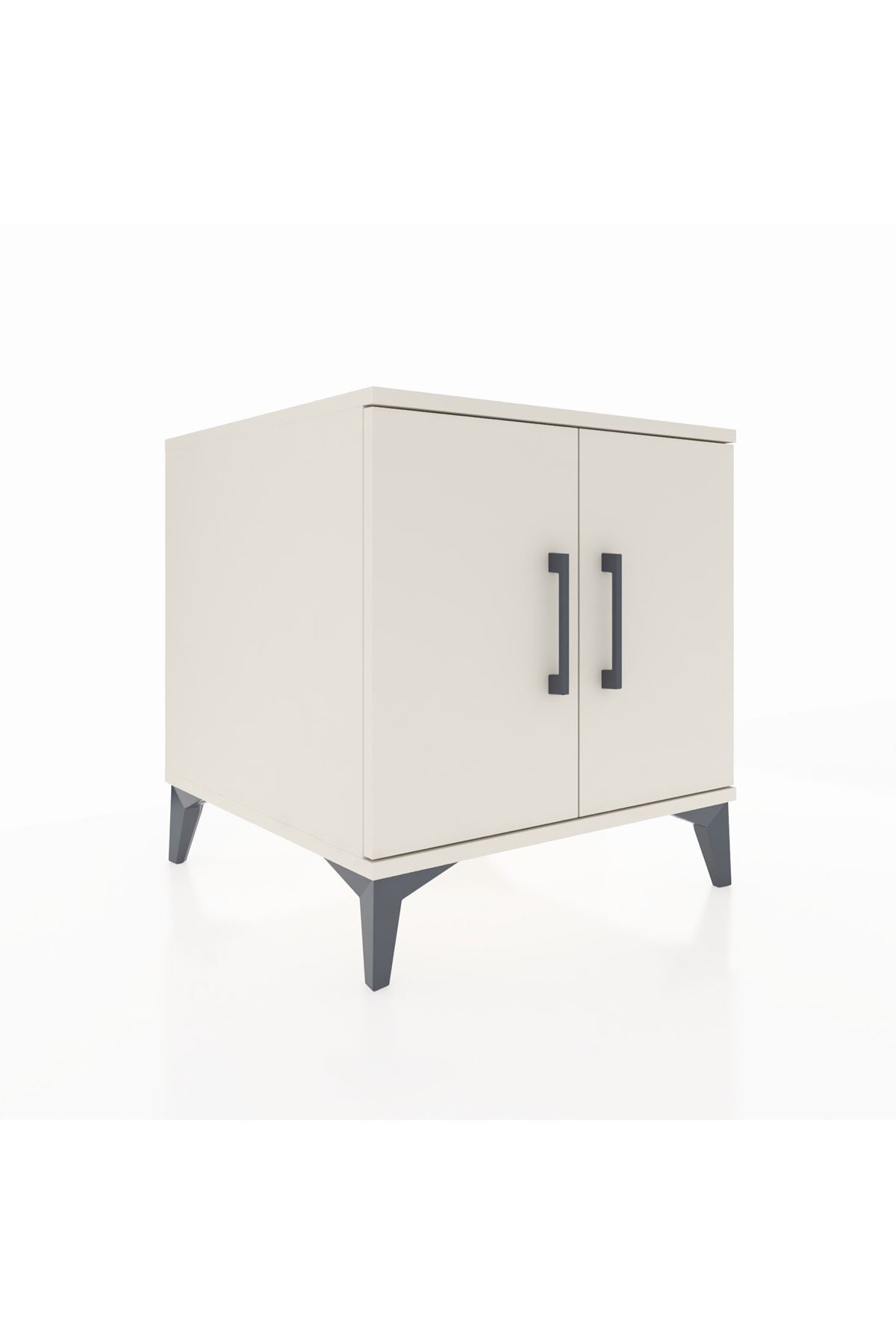 Kronos Komodin 2 Raflı 2 Kapaklı 60x59x64 - S78M011V1C