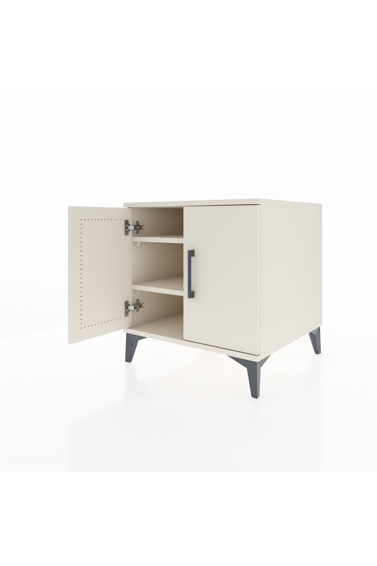 Kronos Komodin 2 Raflı 2 Kapaklı 60x59x64 - S78M011V1C