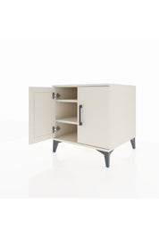 Kronos Komodin 2 Raflı 2 Kapaklı 60x59x64 - S78M011V1C