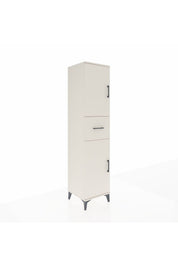 Hyperion Dolap 3 Raflı Tek Çekmeceli 2 Kapaklı 44x44x195 - S58M001V1B